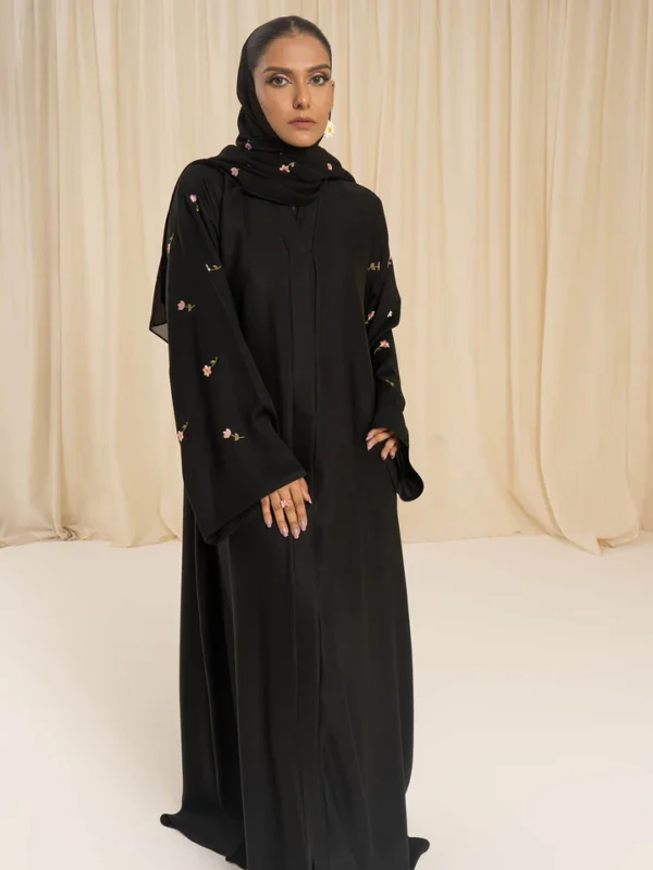 Nova Black Abaya - Image 2