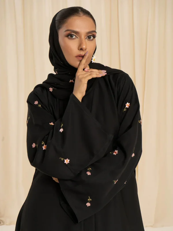 Nova Black Abaya - Image 3